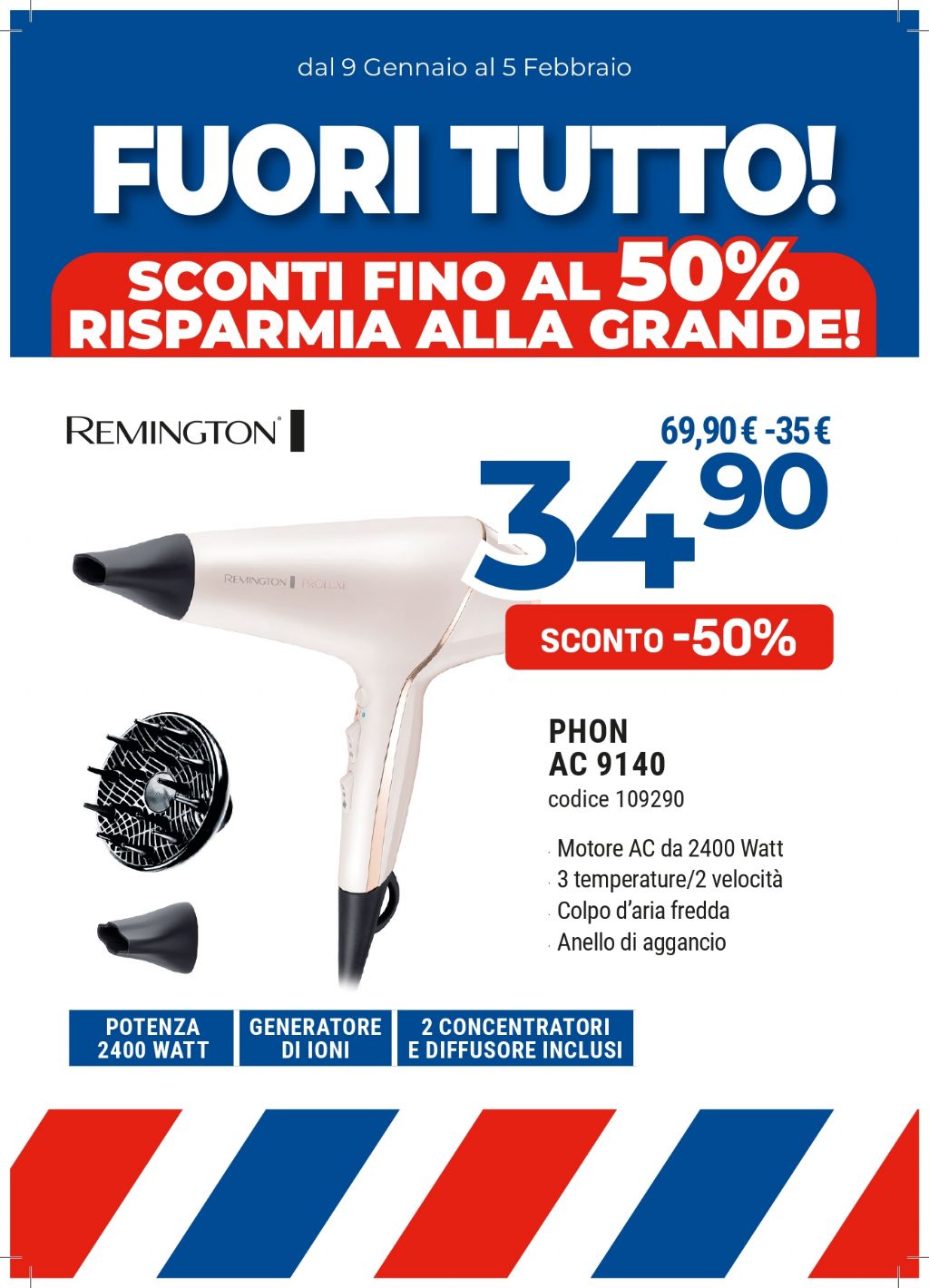 PHON REMINGTON AC9140